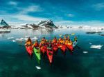 Kayaking in Antarctica
