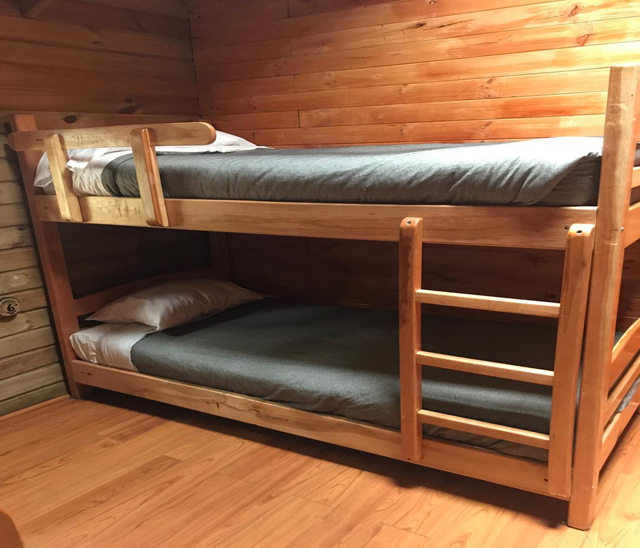 Bed in a Lodge
