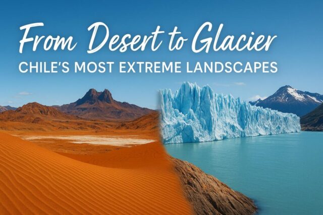 Glaciers to Deserts: Chile’s Most Extreme Landscapes